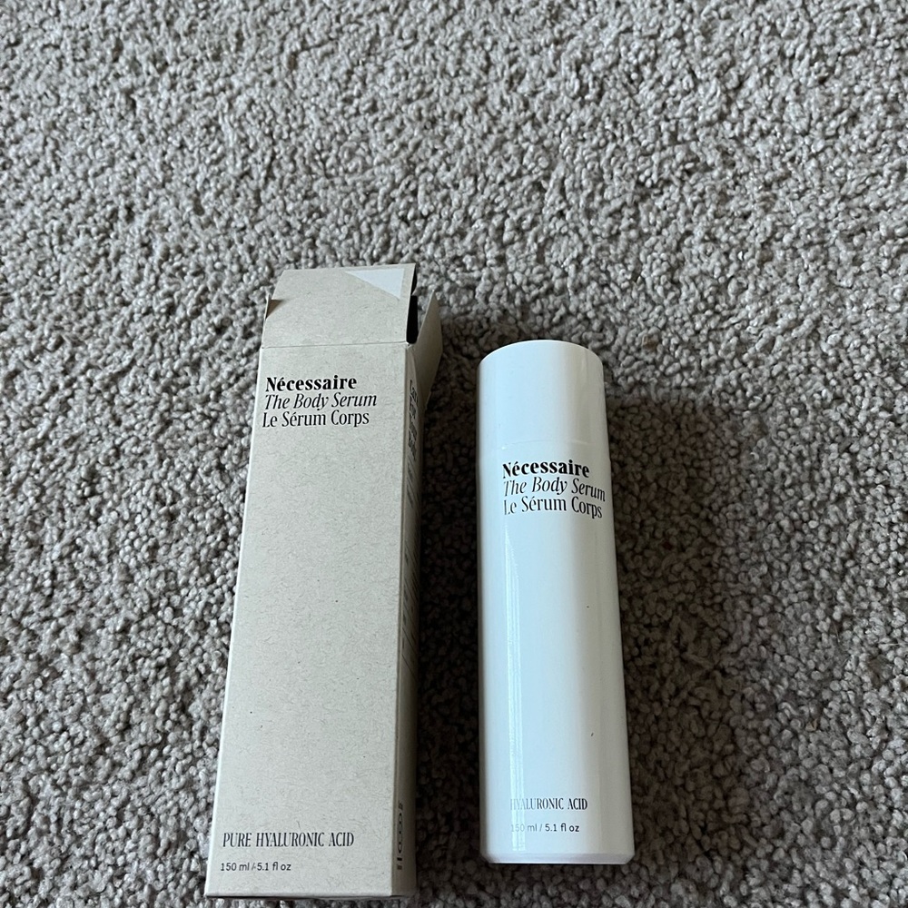 New necessai body serum